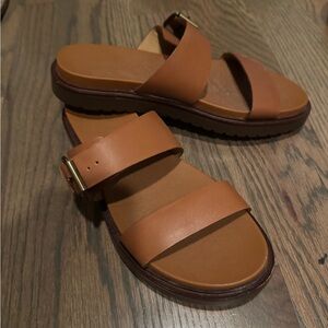 Madewell Brown Leather Sandals